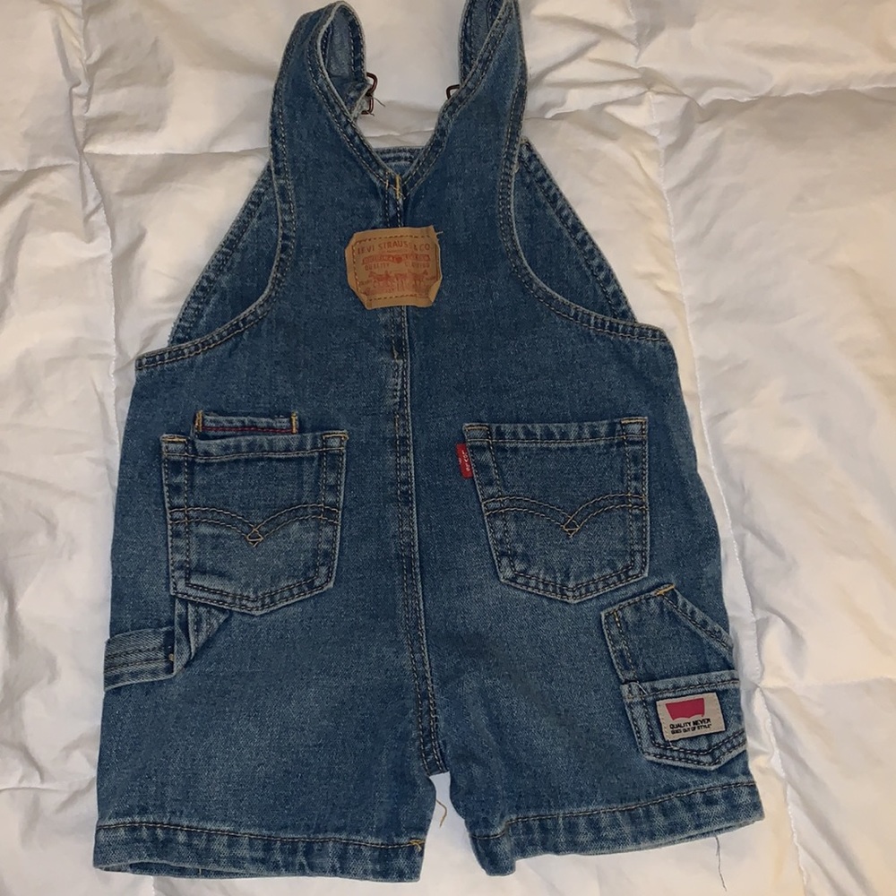 Levi’s baby onesie size 12 months - blue denim classic - Picture 4 of 8